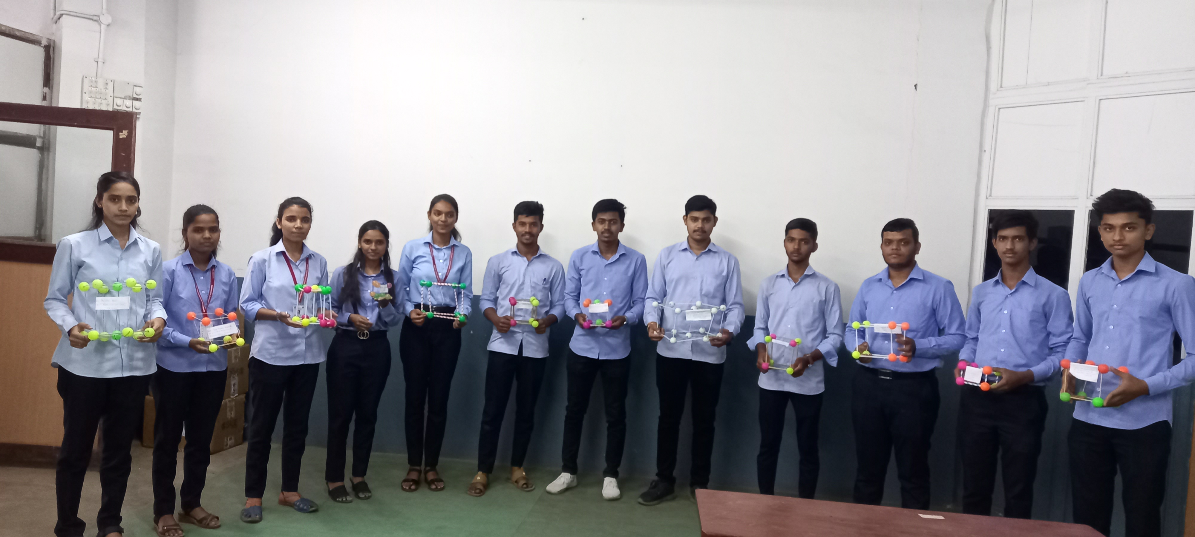 Project based learning of FY B Tech Electronics & Telecommunication Students
