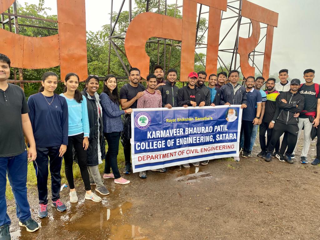 Trekking on Ajinkyatara Fort, Satara